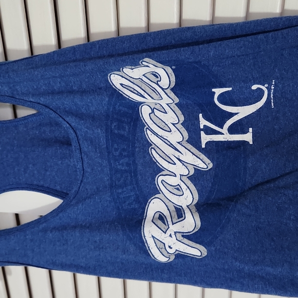 Kansas City Royals blue tank top size large - Picture 1 of 3